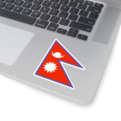 Flag of Nepal WFB 2000 (Nepal) STICKER Vinyl Kiss-Cut Decal - The Sticker Space