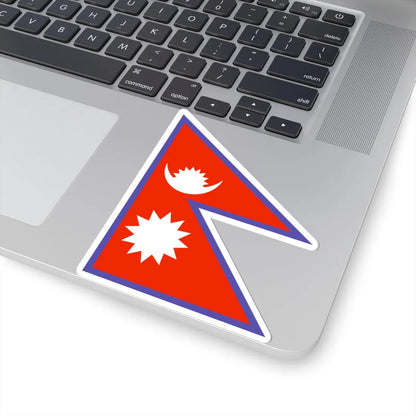 Flag of Nepal WFB 2000 (Nepal) STICKER Vinyl Kiss-Cut Decal - The Sticker Space