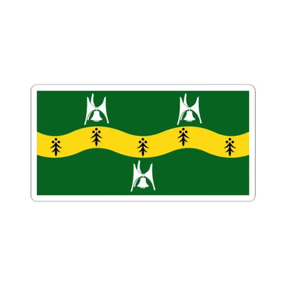 Flag of Nepean Ontario (Canada) STICKER Vinyl Kiss-Cut Decal 2 Inch White - The Sticker Space