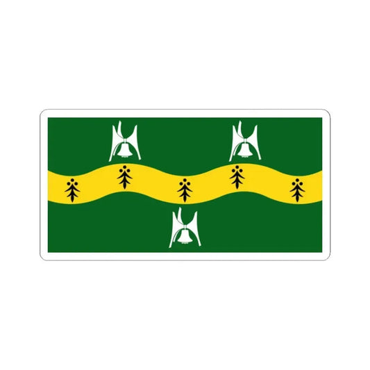 Flag of Nepean Ontario (Canada) STICKER Vinyl Kiss-Cut Decal 2 Inch White - The Sticker Space