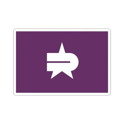 Flag of Nerima Tokyo Japan - STICKER Vinyl Kiss-Cut Decal 3 Inch White - The Sticker Space