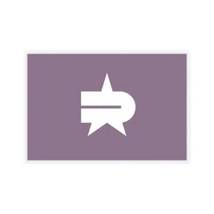 Flag of Nerima Tokyo Japan - STICKER Vinyl Kiss-Cut Decal 4 Inch Transparent - The Sticker Space