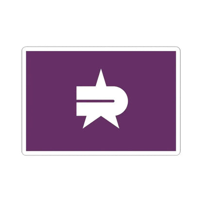 Flag of Nerima Tokyo Japan - STICKER Vinyl Kiss-Cut Decal 4 Inch White - The Sticker Space