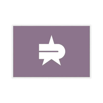 Flag of Nerima Tokyo Japan - STICKER Vinyl Kiss-Cut Decal 6 Inch Transparent - The Sticker Space