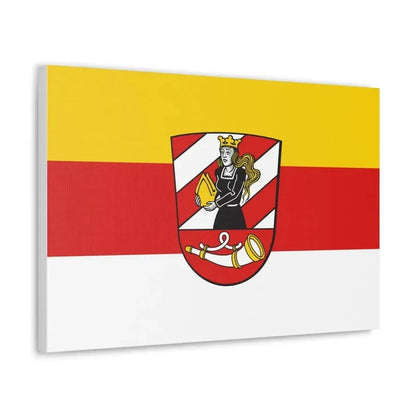 Flag of Neu Ulm Germany - Canvas Wall Art - The Sticker Space