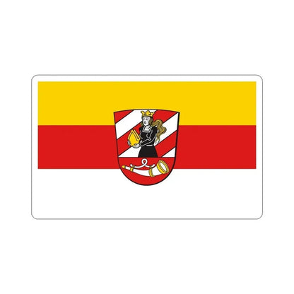 Flag of Neu Ulm Germany STICKER Vinyl Die-Cut Decal 5 Inch - The Sticker Space