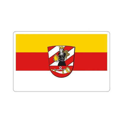 Flag of Neu Ulm Germany STICKER Vinyl Die-Cut Decal 6 Inch - The Sticker Space