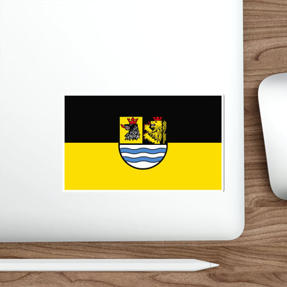 Flag of Neuburg Schrobenhausen Germany STICKER Vinyl Die-Cut Decal-The Sticker Space