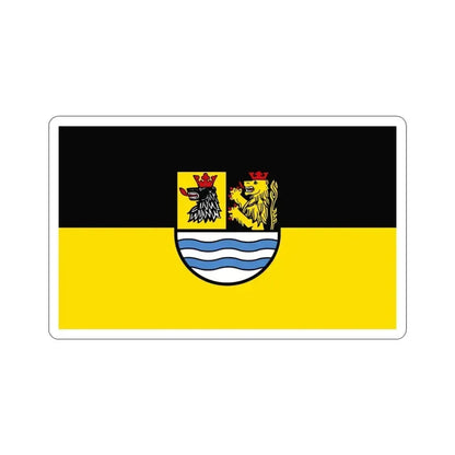 Flag of Neuburg Schrobenhausen Germany STICKER Vinyl Die-Cut Decal 3 Inch - The Sticker Space