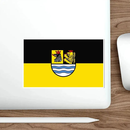 Flag of Neuburg Schrobenhausen Germany STICKER Vinyl Die-Cut Decal - The Sticker Space