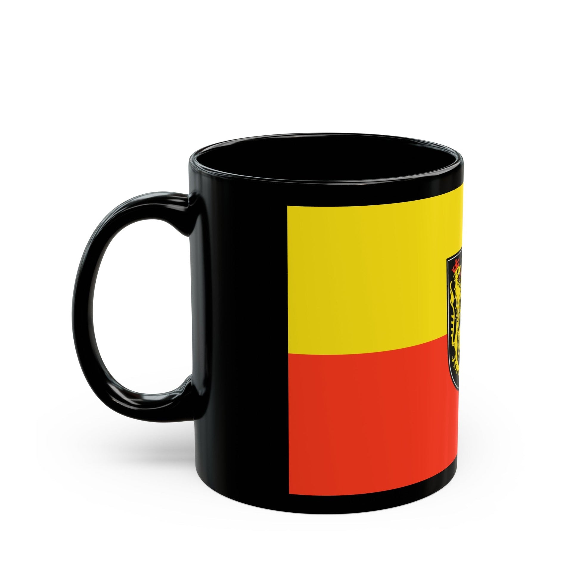 Flag of Neumarkt in der Oberpfalz Germany - Black Coffee Mug-The Sticker Space