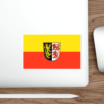 Flag of Neumarkt in der Oberpfalz Germany STICKER Vinyl Die-Cut Decal-The Sticker Space