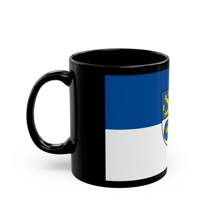 Flag of Neunkirchen Germany - Black Coffee Mug-The Sticker Space