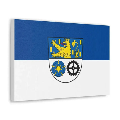 Flag of Neunkirchen Germany - Canvas Wall Art - The Sticker Space