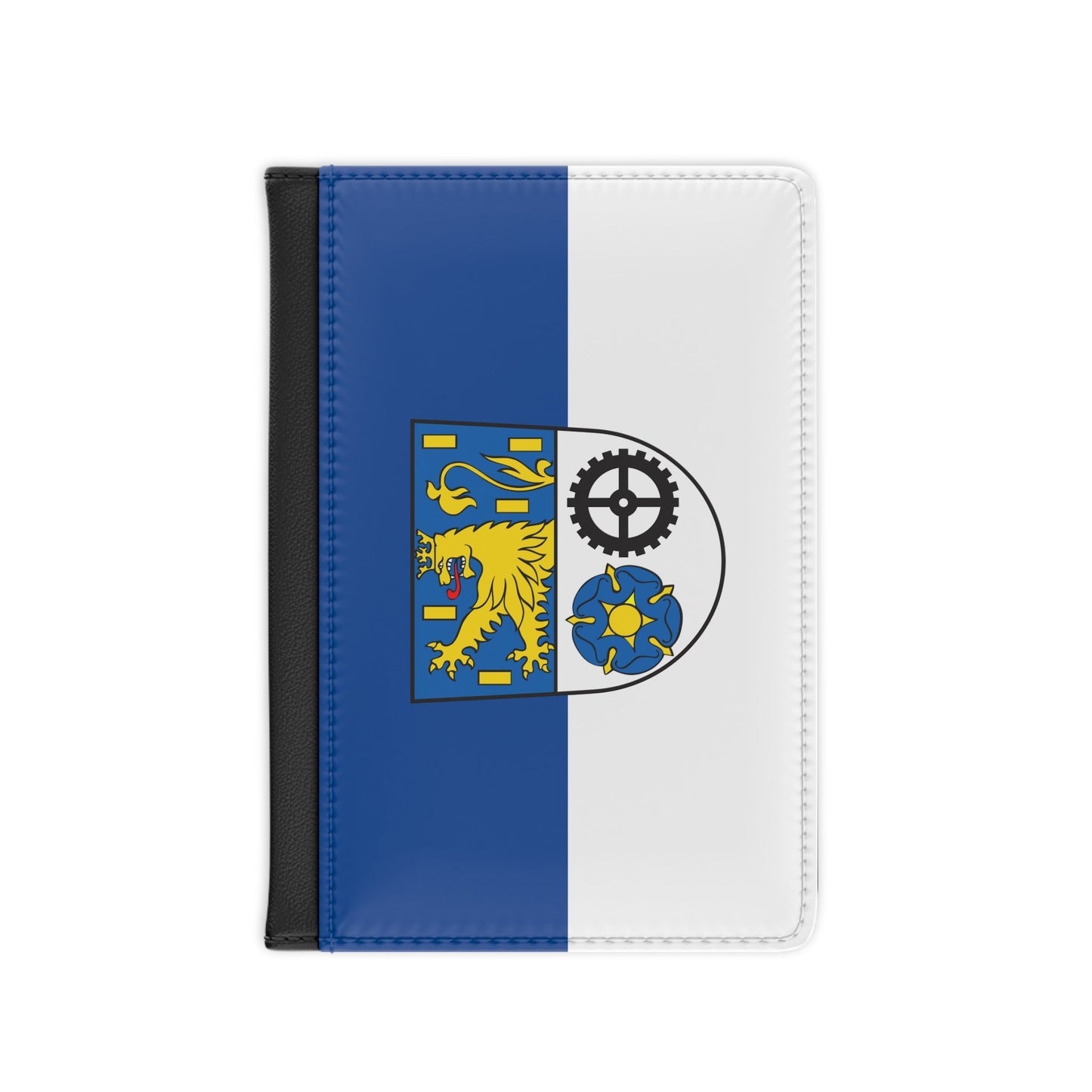 Flag of Neunkirchen Germany - Passport Holder-3.9" x 5.8"-The Sticker Space