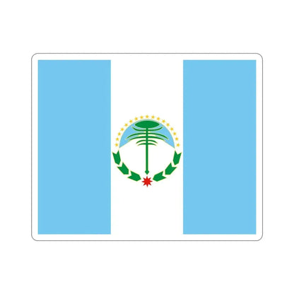 Flag of Neuquén Province Argentina STICKER Vinyl Die-Cut Decal 3 Inch - The Sticker Space