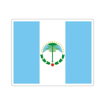 Flag of Neuquén Province Argentina STICKER Vinyl Die-Cut Decal 6 Inch - The Sticker Space