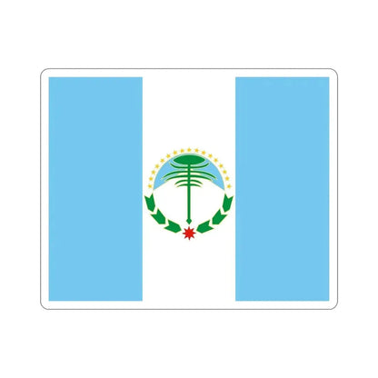 Flag of Neuquén Province Argentina STICKER Vinyl Die-Cut Decal - The Sticker Space