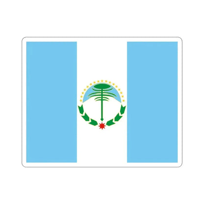 Flag of Neuquén Province Argentina STICKER Vinyl Die-Cut Decal - The Sticker Space