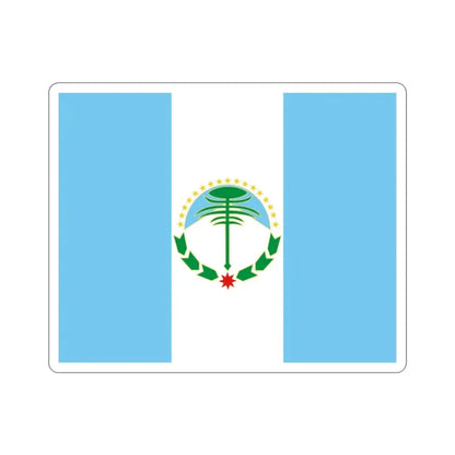 Flag of Neuquén Province Argentina STICKER Vinyl Die-Cut Decal - The Sticker Space