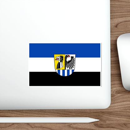 Flag of Neustadt an der Aisch Bad Windsheim Germany STICKER Vinyl Die-Cut Decal-The Sticker Space