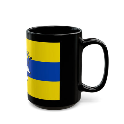 Flag of Neustadt an der Waldnaab Germany - Black Coffee Mug-The Sticker Space