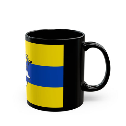 Flag of Neustadt an der Waldnaab Germany - Black Coffee Mug-The Sticker Space