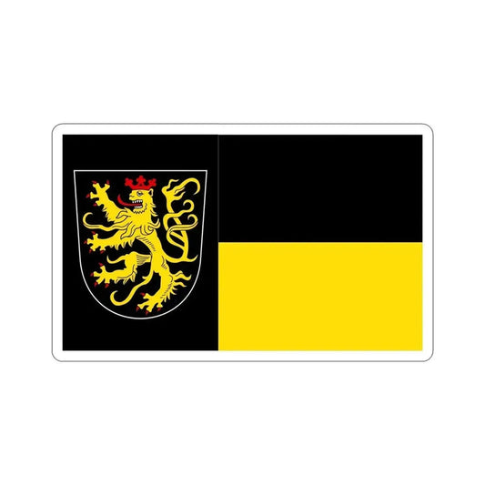 Flag of Neustadt an der Weinstraße Germany STICKER Vinyl Die-Cut Decal 6 Inch - The Sticker Space