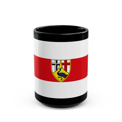 Flag of Neuwied Germany - Black Coffee Mug-15oz-The Sticker Space