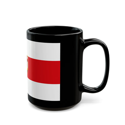 Flag of Neuwied Germany - Black Coffee Mug-The Sticker Space