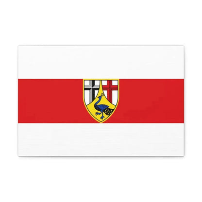 Flag of Neuwied Germany - Canvas Wall Art 18″ x 12″ 1.25" - The Sticker Space