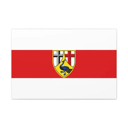 Flag of Neuwied Germany - Canvas Wall Art 30" x 20" 1.25" - The Sticker Space
