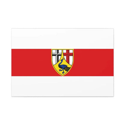 Flag of Neuwied Germany - Canvas Wall Art 36" x 24" 1.25" - The Sticker Space