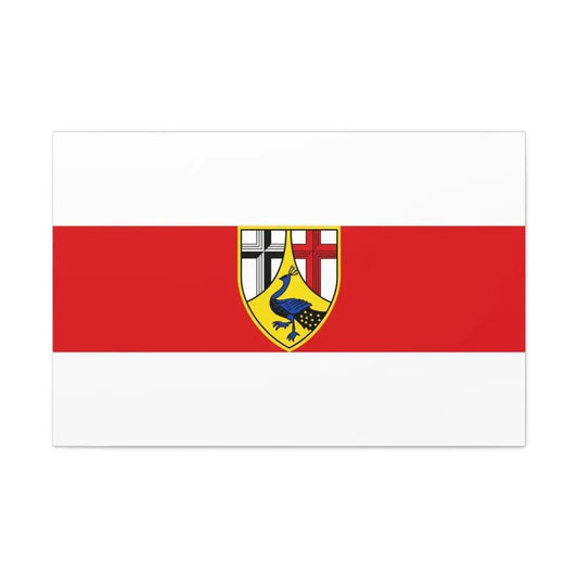 Flag of Neuwied Germany - Canvas Wall Art 36" x 24" 1.25" - The Sticker Space