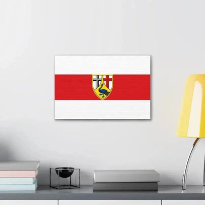 Flag of Neuwied Germany - Canvas Wall Art - The Sticker Space