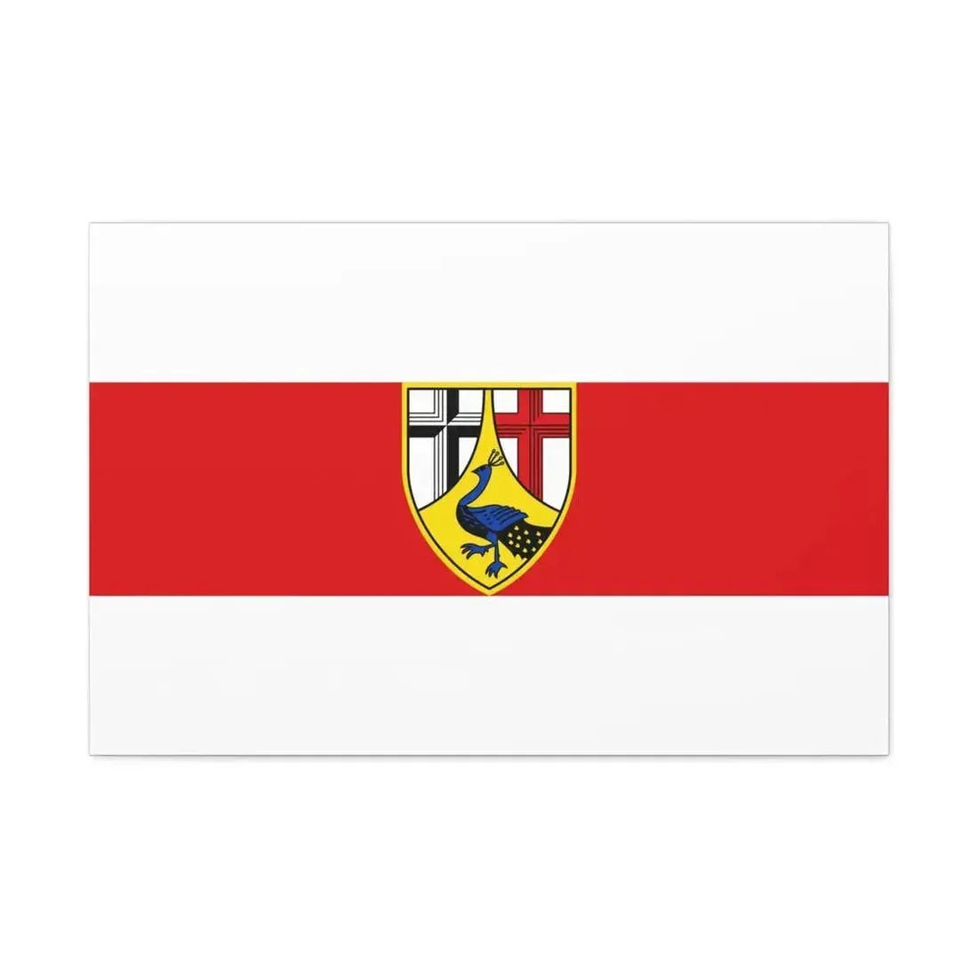 Flag of Neuwied Germany - Canvas Wall Art - The Sticker Space