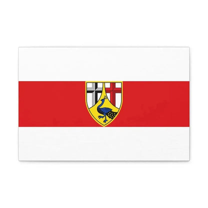 Flag of Neuwied Germany - Canvas Wall Art - The Sticker Space