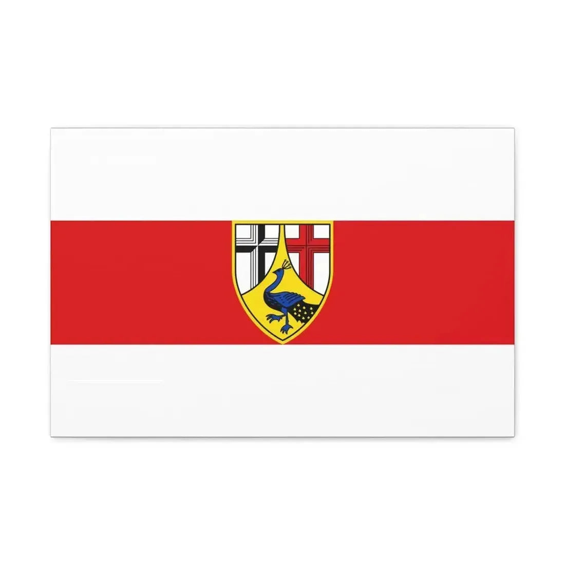 Flag of Neuwied Germany - Canvas Wall Art - The Sticker Space