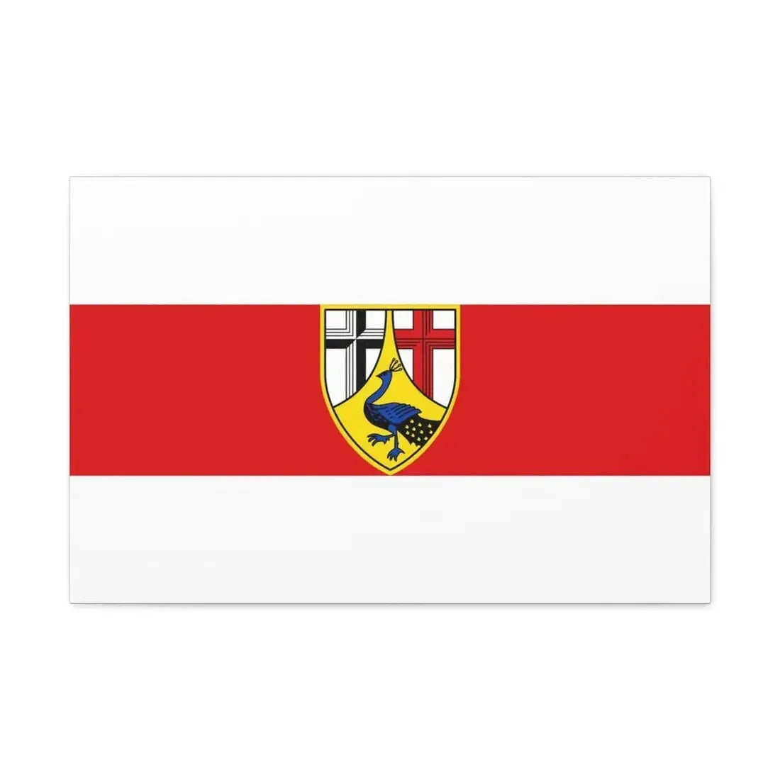Flag of Neuwied Germany - Canvas Wall Art - The Sticker Space