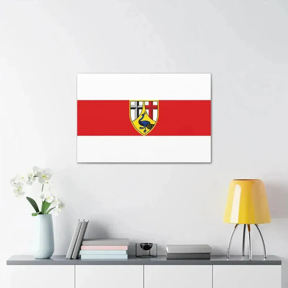Flag of Neuwied Germany - Canvas Wall Art - The Sticker Space