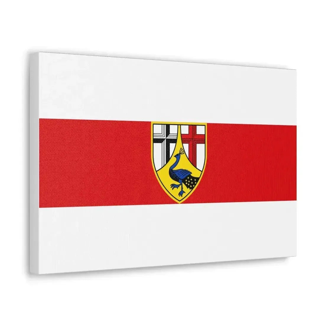 Flag of Neuwied Germany - Canvas Wall Art - The Sticker Space