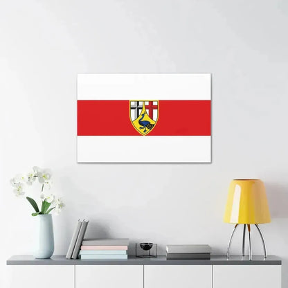 Flag of Neuwied Germany - Canvas Wall Art - The Sticker Space