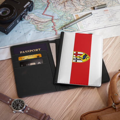 Flag of Neuwied Germany - Passport Holder-3.9" x 5.8"-The Sticker Space