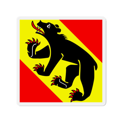 Flag of New Bern North Carolina - Die-Cut Magnet-2" x 2"-The Sticker Space