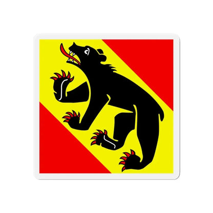 Flag of New Bern North Carolina - Refrigerator Magnet 6 Inch - The Sticker Space
