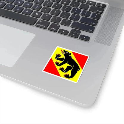 Flag of New Bern, North Carolina - STICKER Vinyl Kiss-Cut Decal - The Sticker Space