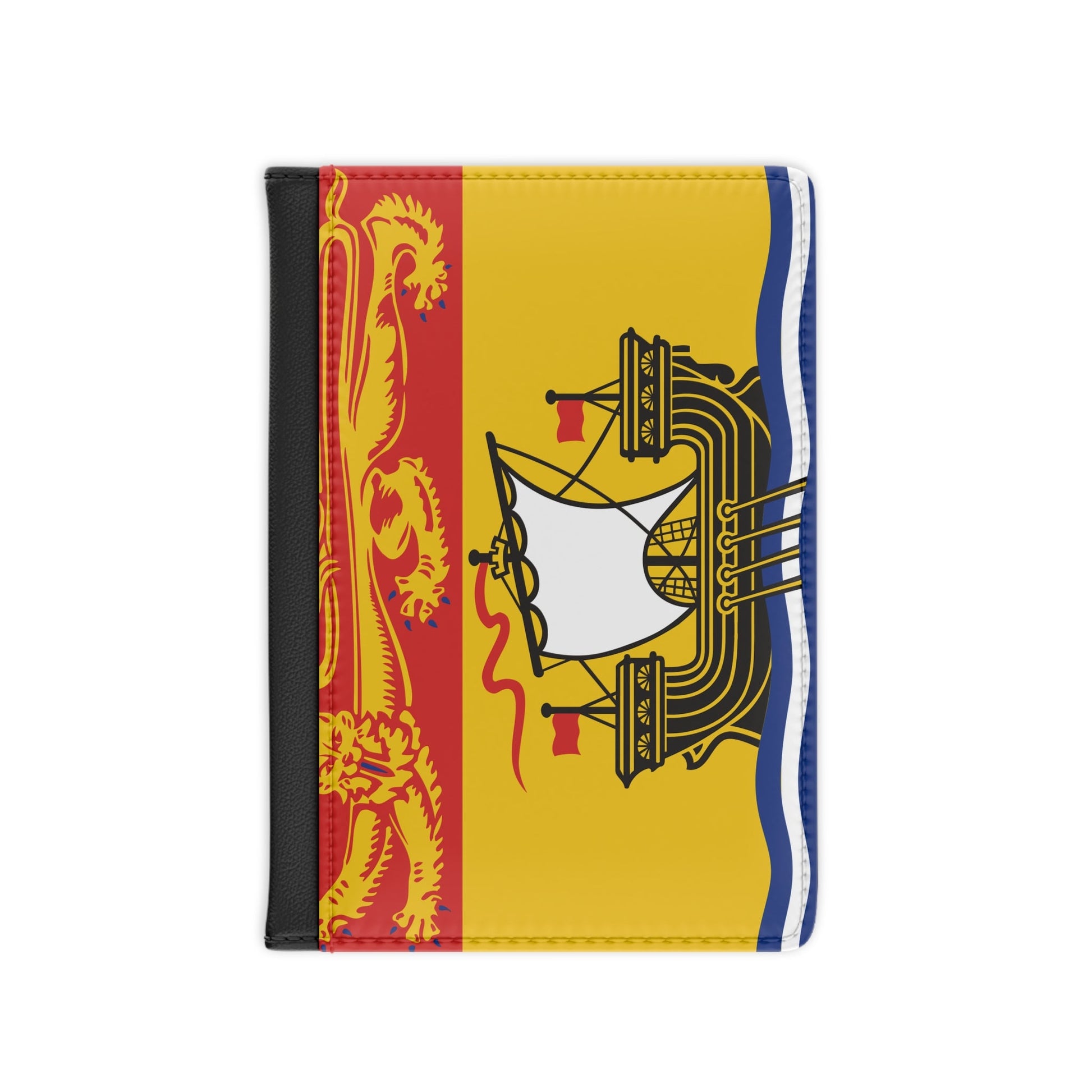 Flag of New Brunswick Canada - Passport Holder-3.9" x 5.8"-The Sticker Space