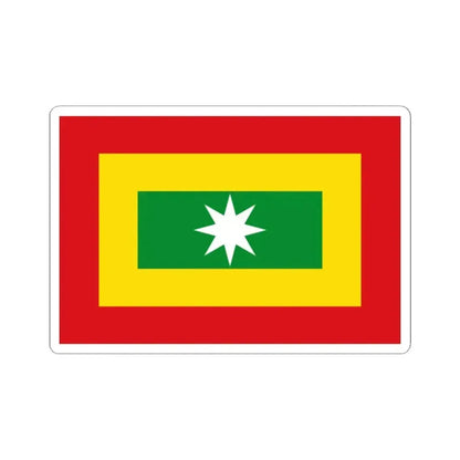 Flag of New Granada 1811-1814 (Colombia) STICKER Vinyl Kiss-Cut Decal 2 Inch White - The Sticker Space