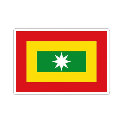 Flag of New Granada 1811-1814 (Colombia) STICKER Vinyl Kiss-Cut Decal 3 Inch White - The Sticker Space
