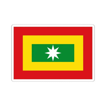 Flag of New Granada 1811-1814 (Colombia) STICKER Vinyl Kiss-Cut Decal 6 Inch White - The Sticker Space